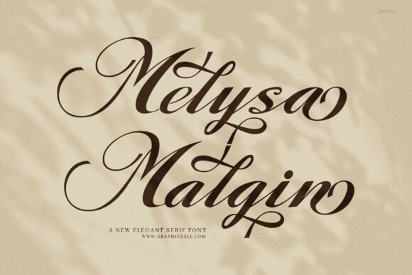 Download Melysa Malgin Calligraphy Script - Script Collection