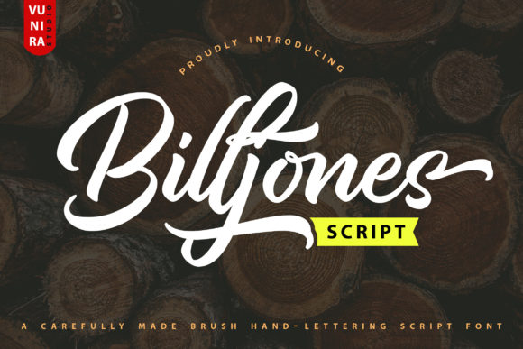 Download Billjones | Brush Hand-Lettering Script - Script Collection