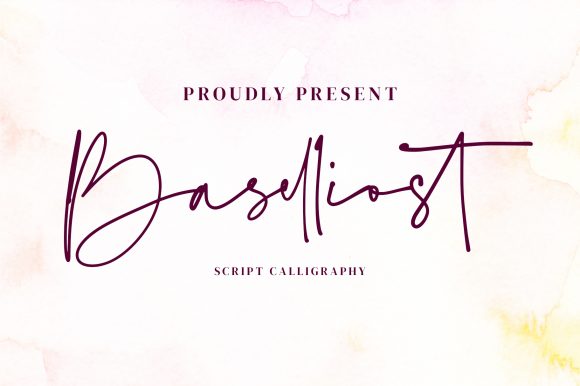 Download Baselliost Handwritten Script - Script Collection